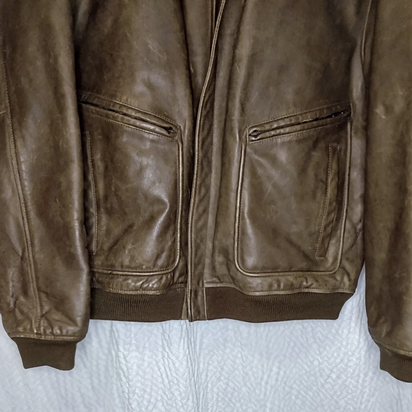 Durkee's Express | Vintage Buffalo Leather Jacket - Picture 3 of 14